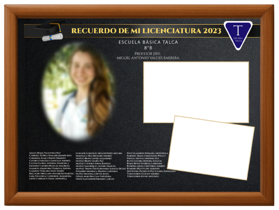 Cuadro de licenciatura FotoClick Maule