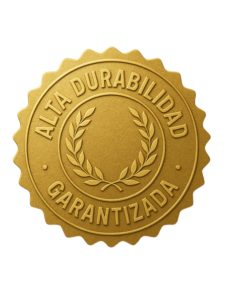 Sello alta durabilidad garantizada